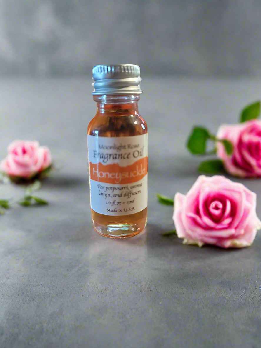 Moonlight Rose Honeysuckle Aroma Oil for Relaxation and Serenity
