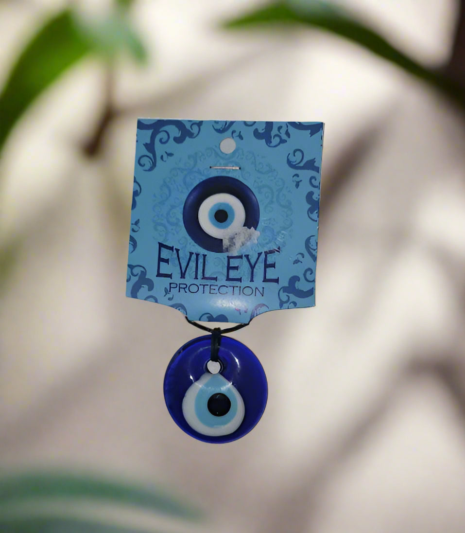 1.5" Evil Eye Ceramic Pendant