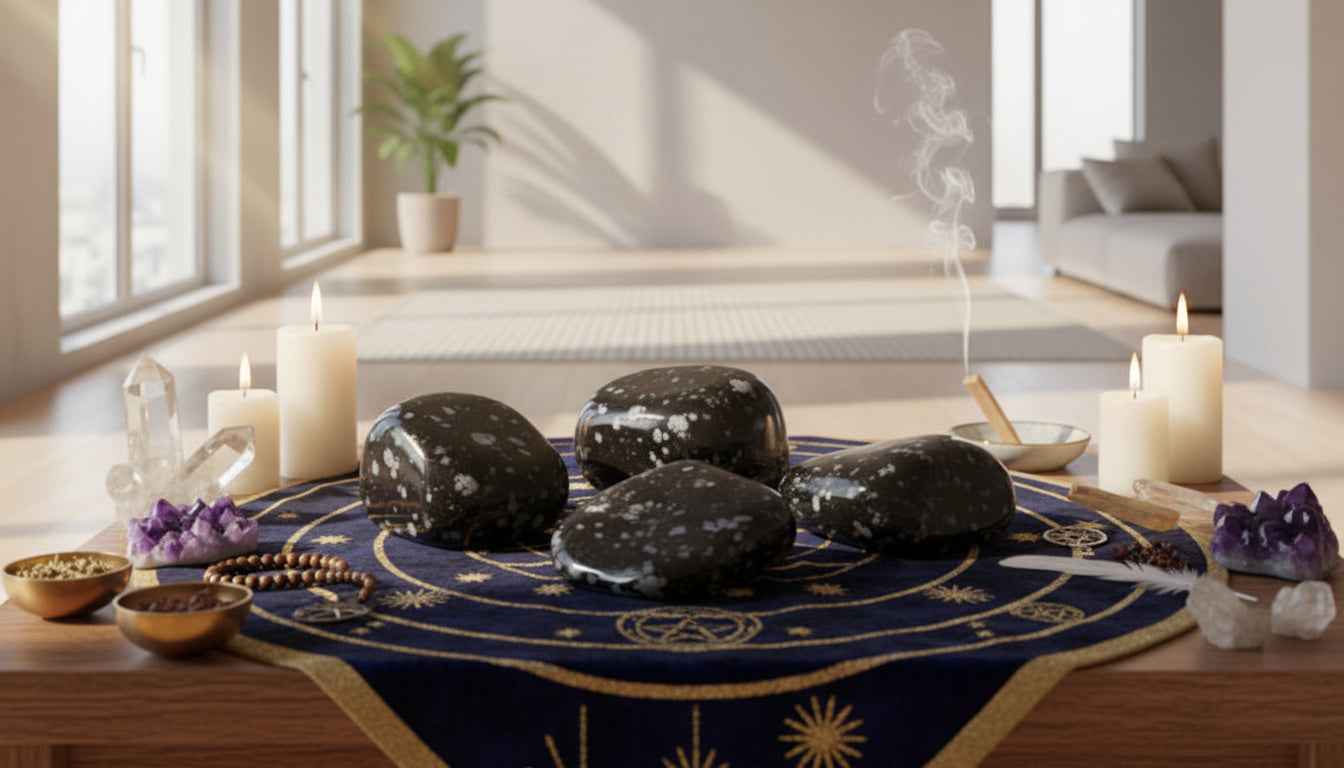 Snowflake Obsidian Gemstones for Healing and Protection