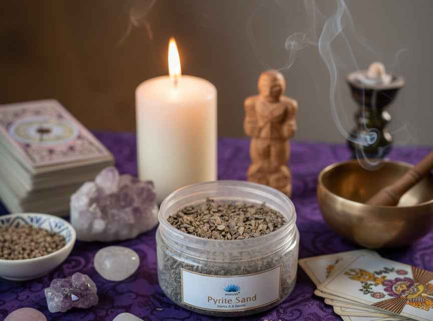 Pyrite Sand/Fine Chips - 200gm Natural Decorative Crystals