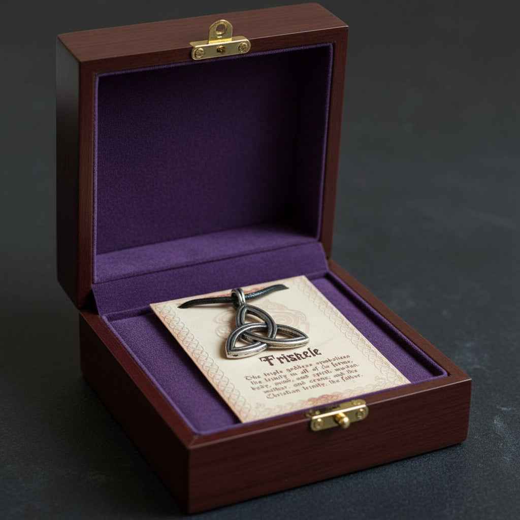 Celtic Visions Triskele Pendant - Symbol of Unity and Spirituality