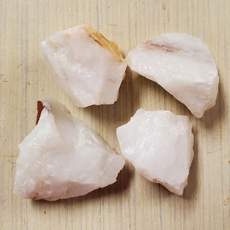 White Aragonite Rough Gemstones