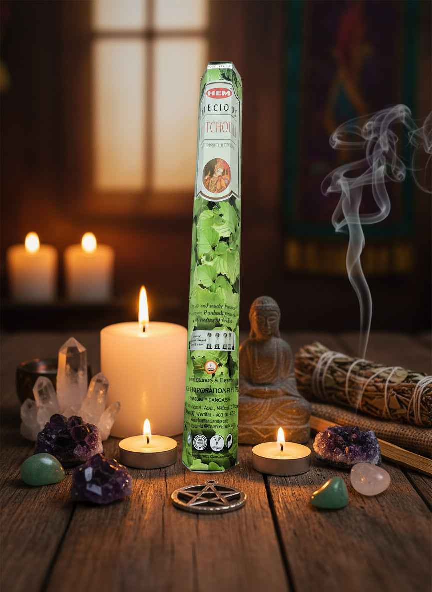 Hem Hexagon Precious Patchouli Incense Sticks