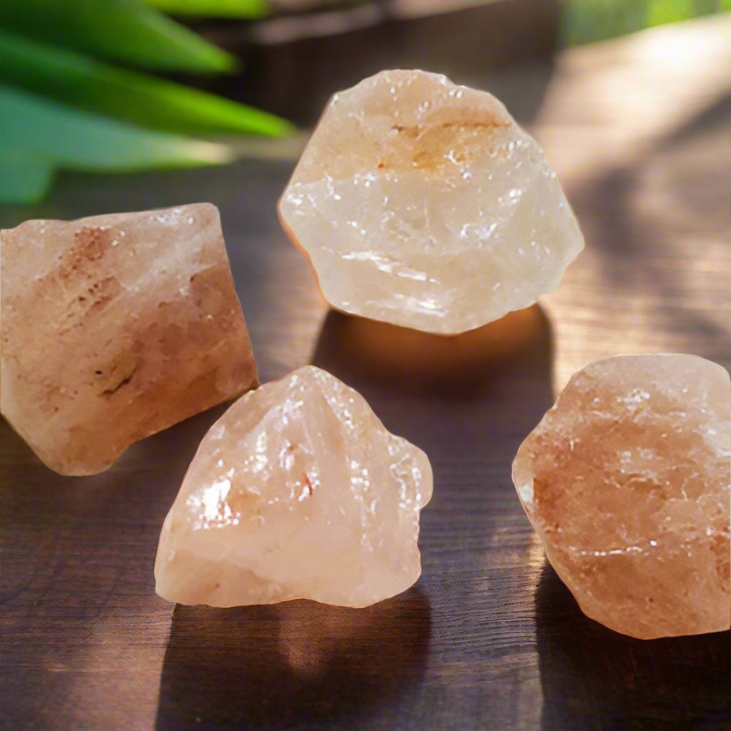 Fire Quartz Rough Stones