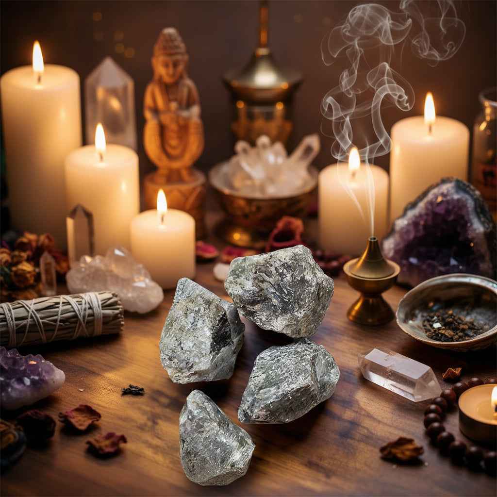 Labradorite Rough Stones To Raise Awareness