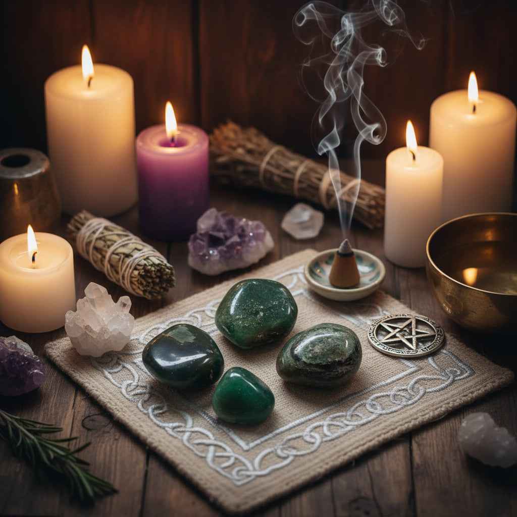 Aventurine Green Gemstone - Natural Healing Crystal for Clarity and Balance