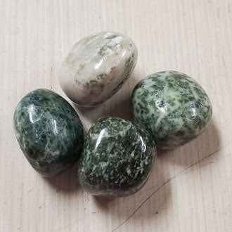 Snake Dragon Jade Tumbled Stones