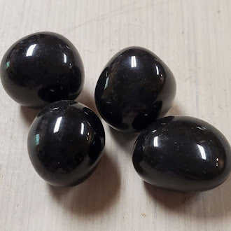 Black Obsidian Tumbled Stones