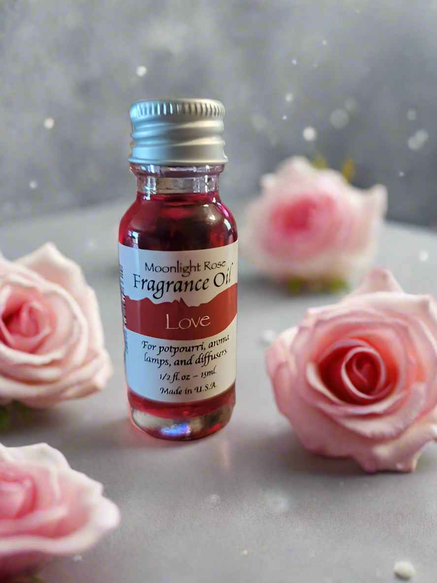 Moonlight Rose Love Aroma Oil - Enchanting Fragrance for Romance and Relaxation