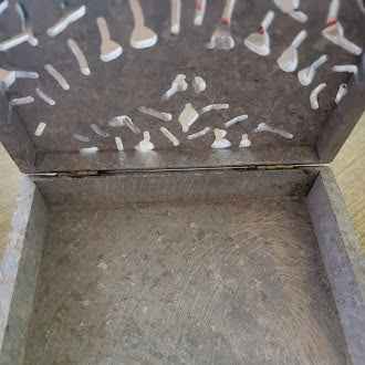 Soapstone Folaite Box 4 x 6 Inch - Elegant Handcrafted Storage Solution