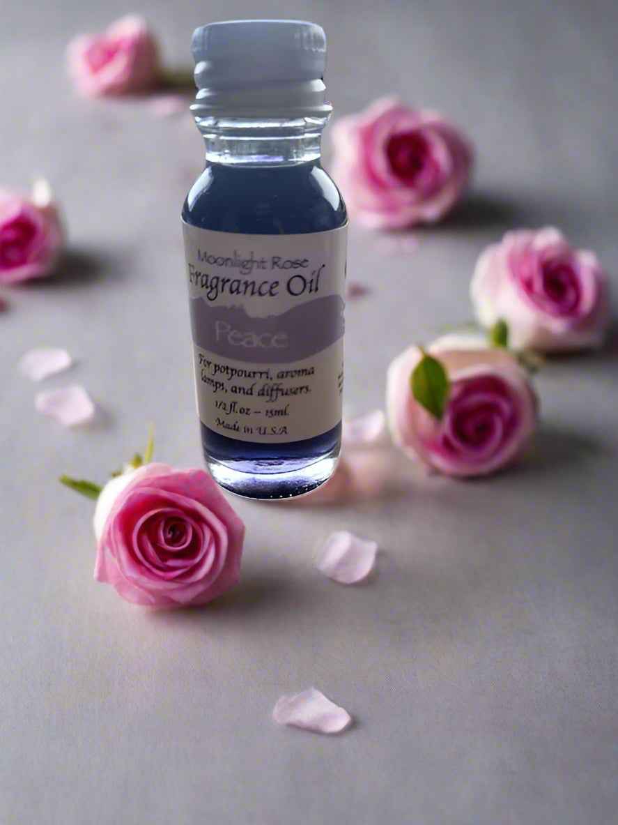 Moonlight Rose Peace Aroma Oil for Relaxation and Serenity