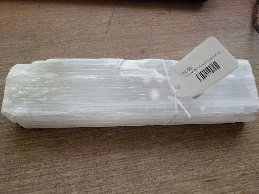 7 to 8 Inch Selenite Crystal Wands Sticks for Healing, Reiki, & Metaphysical Energy Drawing
