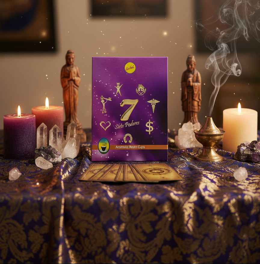 7 Powers Aromatic Resin Cups for Enhanced Scent and Serenity
