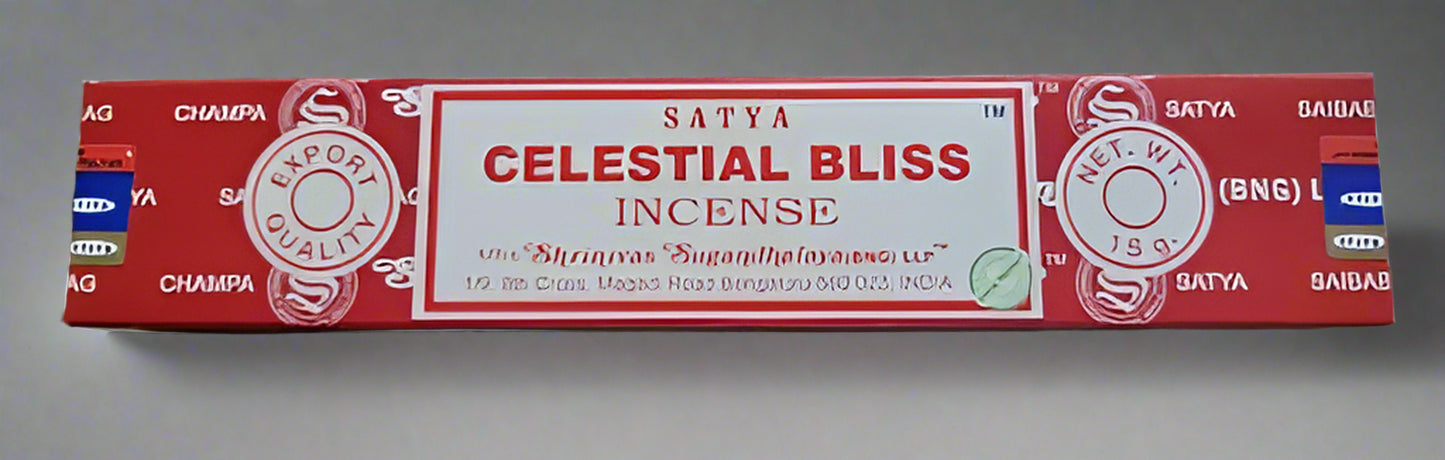 Satya Celestial Bliss Incense Sticks 15 G Pack
