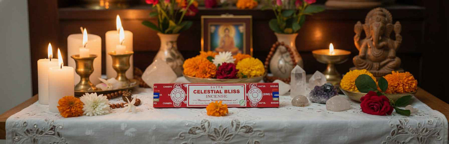 Satya Celestial Bliss Incense Sticks 15 G Pack