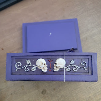 Skull Tarot Box
