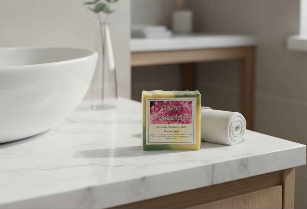 Desert Sage Bar Soap for Natural Skincare and Refreshing Cleansing