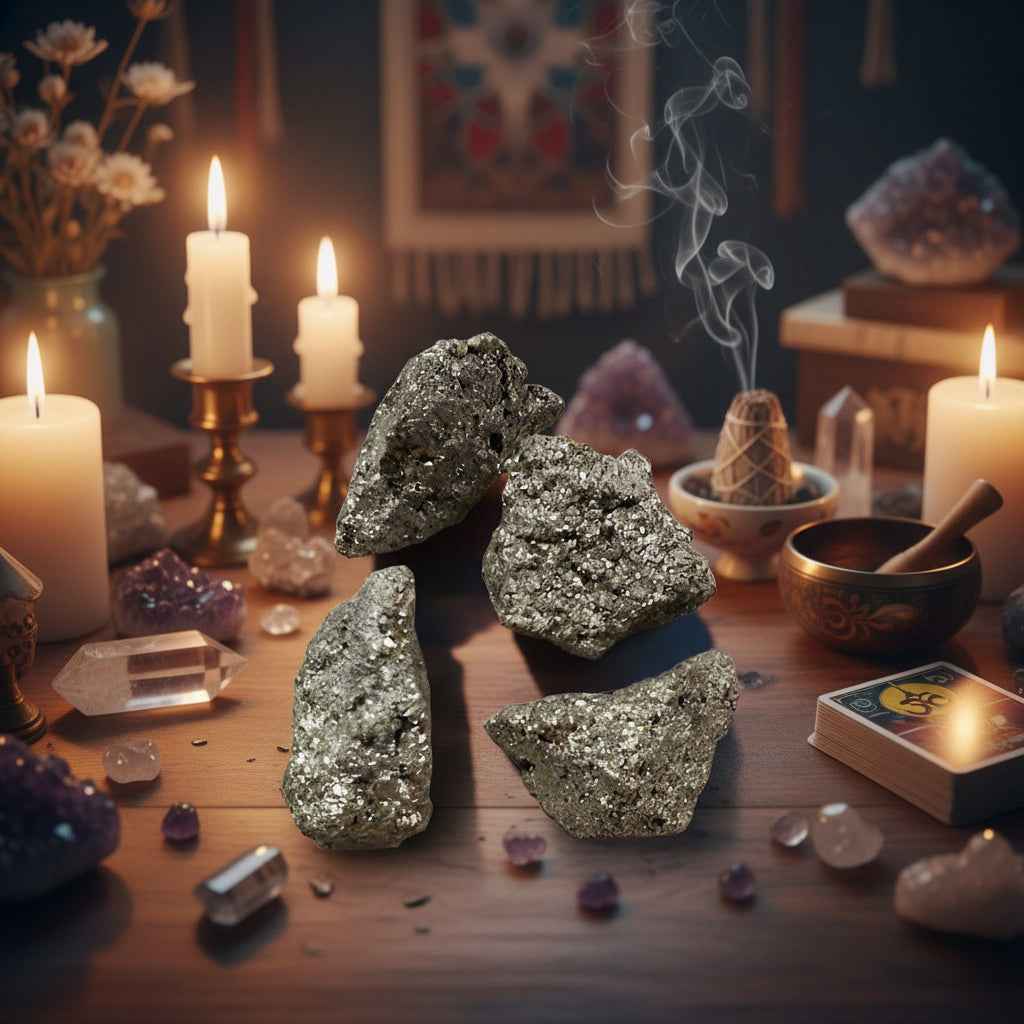 Pyrite Rough Gemstone – Natural Healing Stone for Prosperity and Abundance
