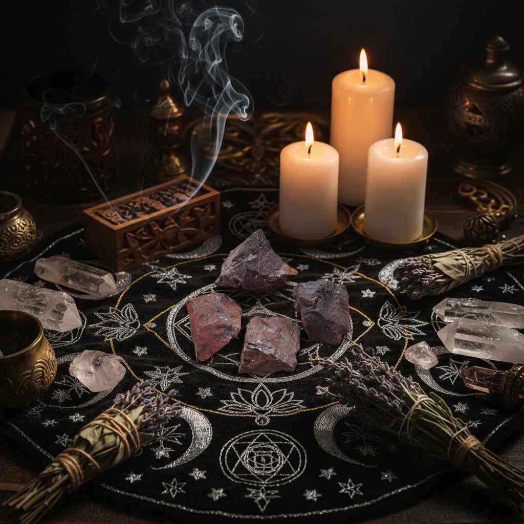 Brecciated Jasper Rough Stones To Balance Emotions and Thoughts