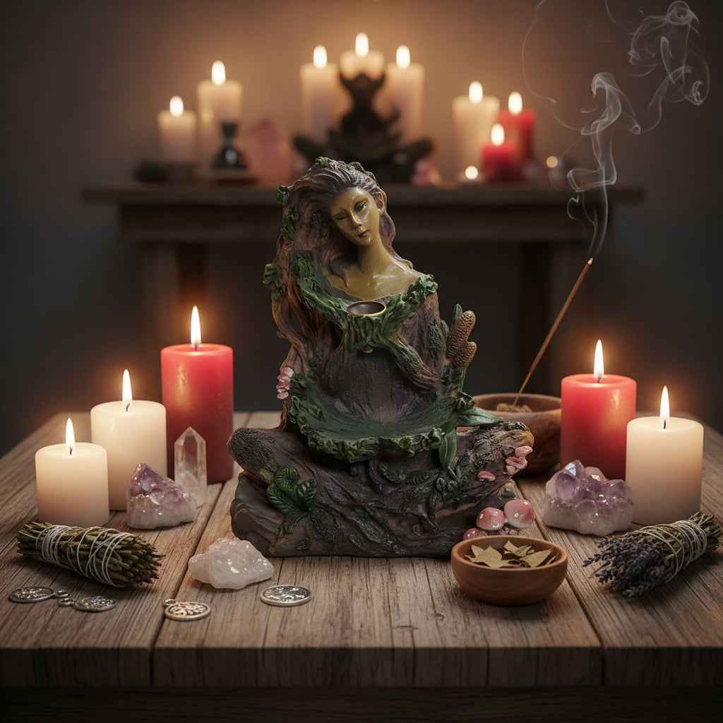 Ent Back Flow Incense Burner - Enhance Your Space with Serene Aromas