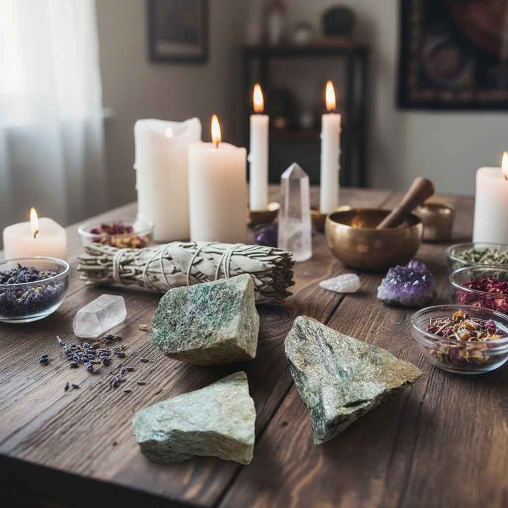 Aventurine Dark Green Rough Stones for Healing and Decor - Natural Dark Green Aventurine Rough Stones