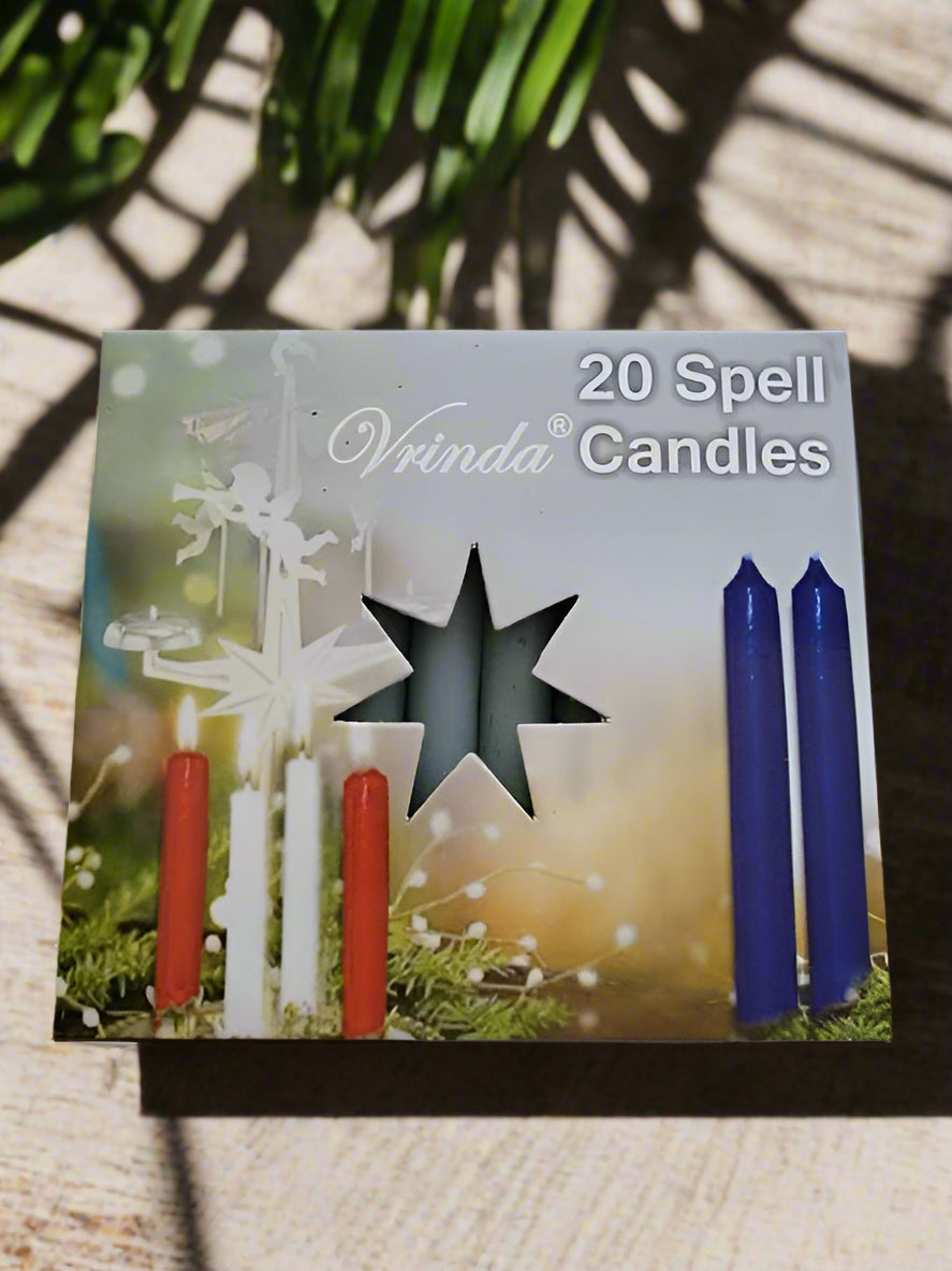 4''Chime/Spell Grey Candles (pack of 20)
