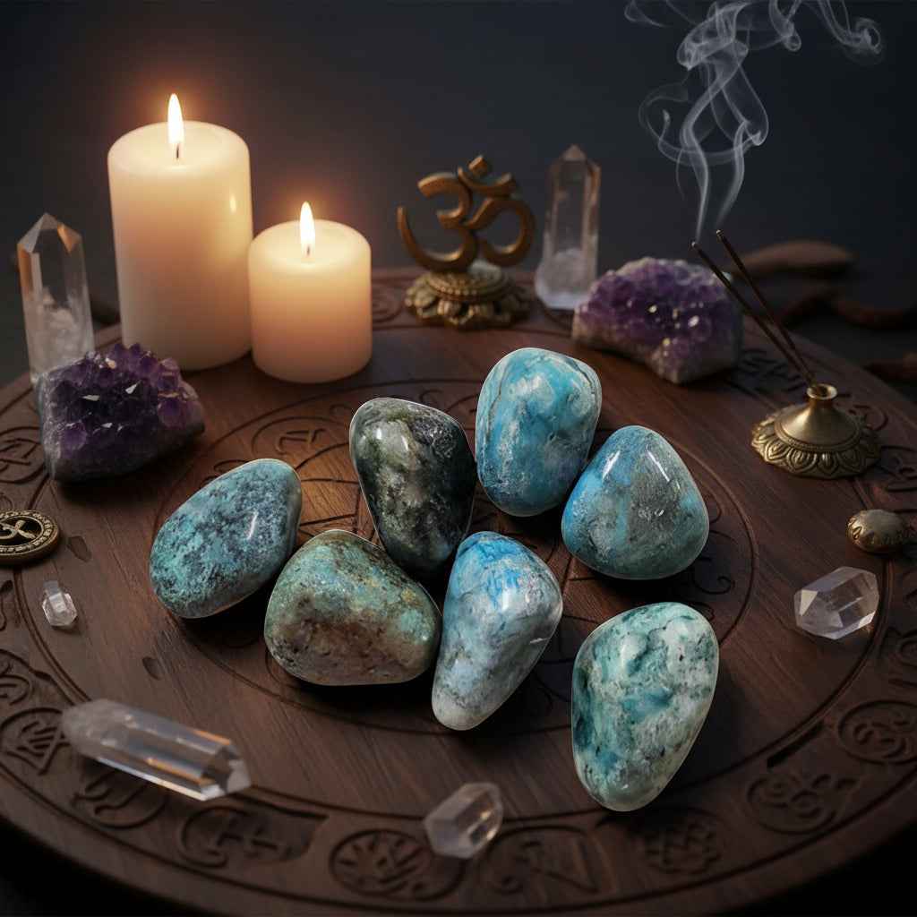 Turquoise Cobra Stone Color Enhanced - Vibrant and Unique Gemstone