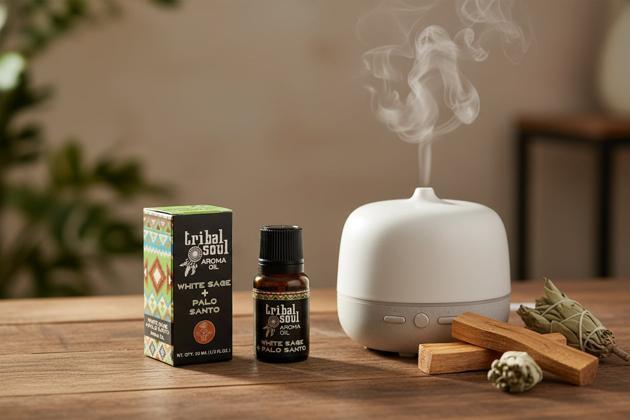 Tribal Soul White Sage & Palo Santo Aroma Oil