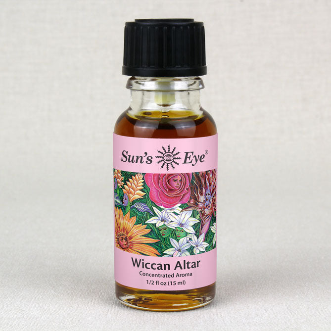 Sun's Eye Wiccan Altar Oil