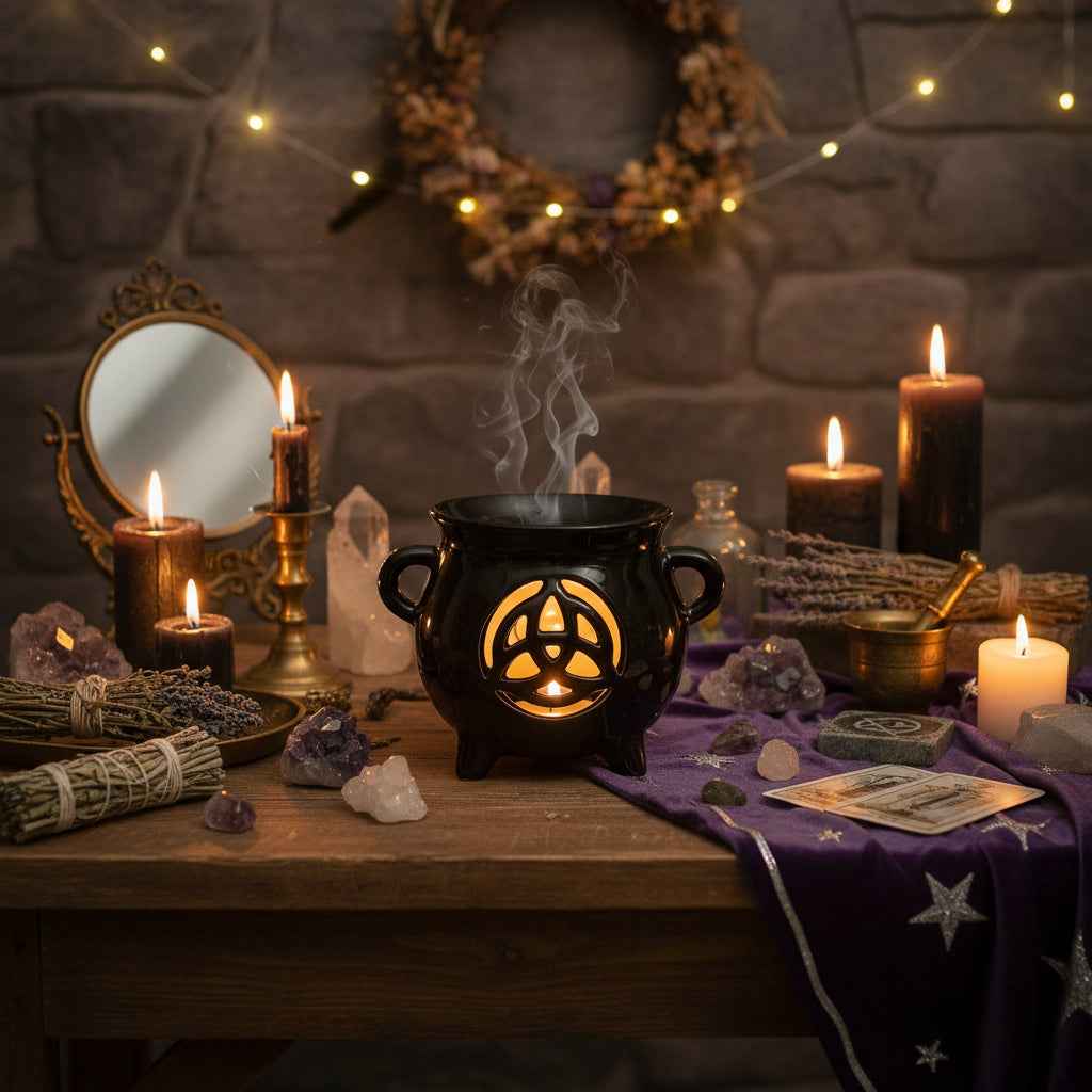 Triquetra Oil Burner - Enhance Your Space with Enchanting Aromas