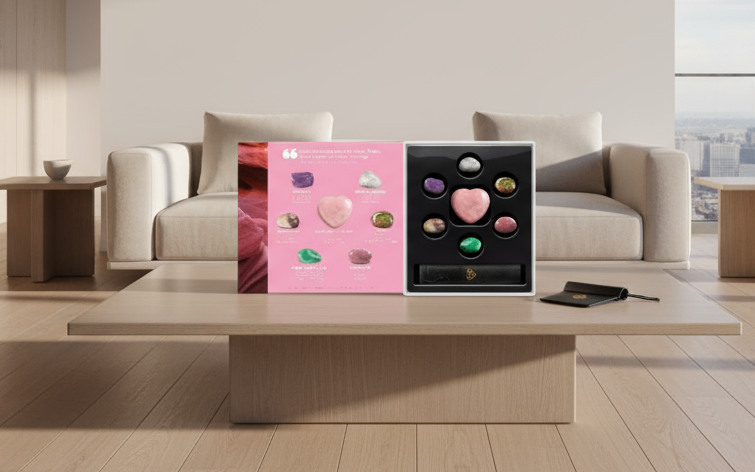 Love and Attraction Gemstone Collection for Enhancing Relationships and Embracing Positive Energy