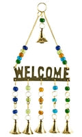 Welcome Chime with Beads 9" Long
