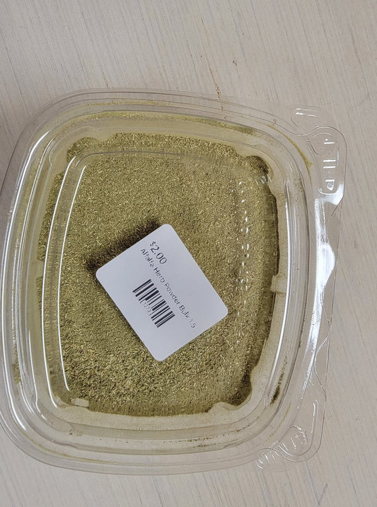 Alfalfa Herb Powder Bulk 1.5 OZ
