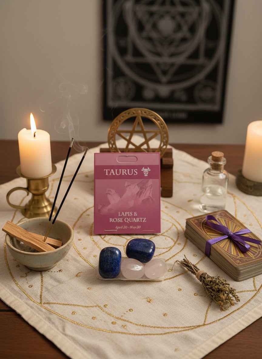 Taurus Stone Set for Truth and Communication