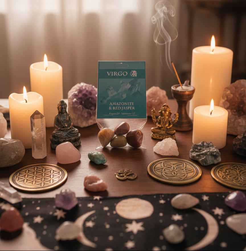 Virgo Stone Set for Communication and Building Trust