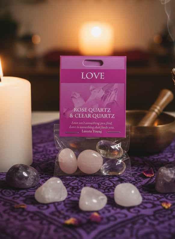 Love Stone Set - Empower Your Relationships with Our Healing Crystals