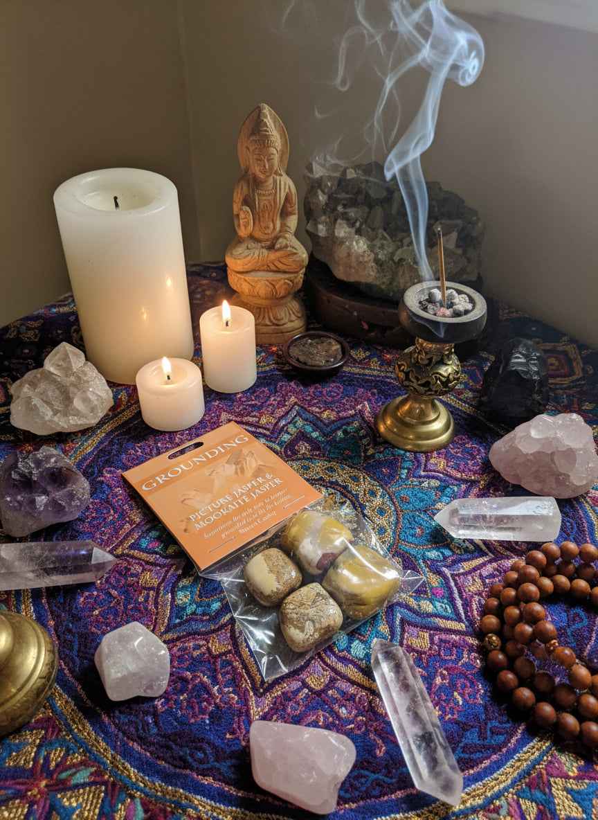 Grounding Stone Set for Ultimate Energy Balance and Wellness