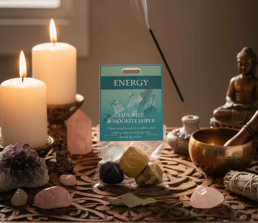 Energy Stone Set for Positive Vibes and Balance