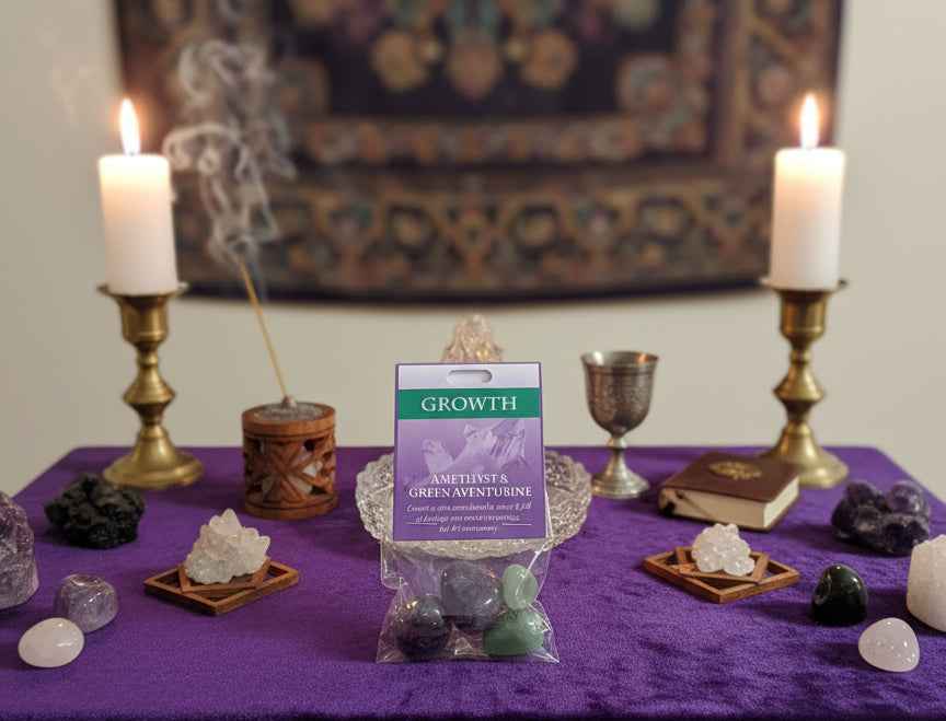 Growth Stone Set for Personal Comfort and Cleansing
