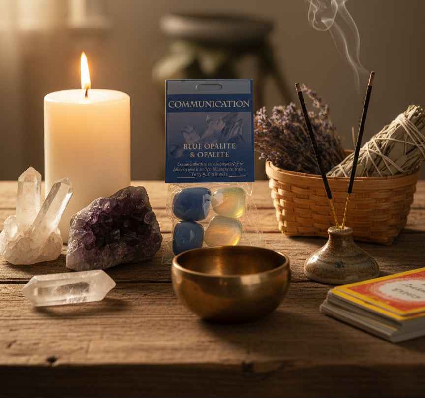 Communication Stone Set for Enhanced Clarity and Connection