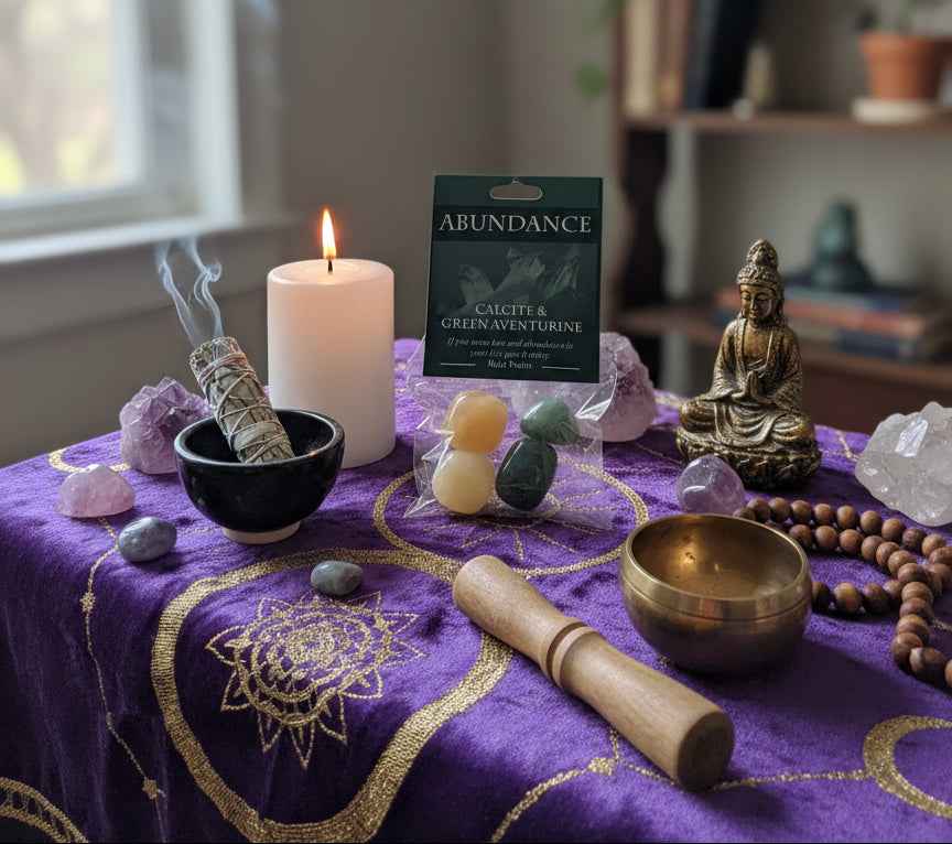 Abundance Gemstone Kit for Manifesting Wealth and Success