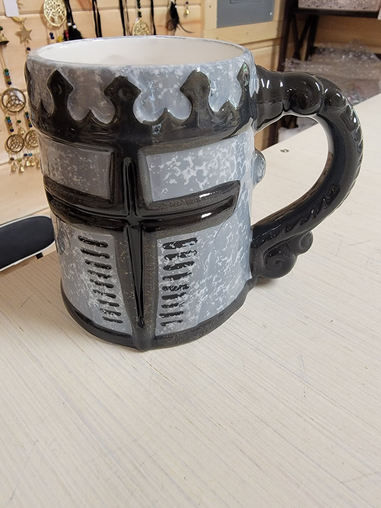 Ceramic Knight Goblet