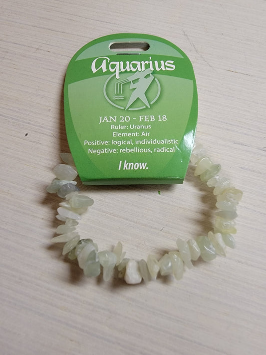 Aquarius Energy Stone Bracelet