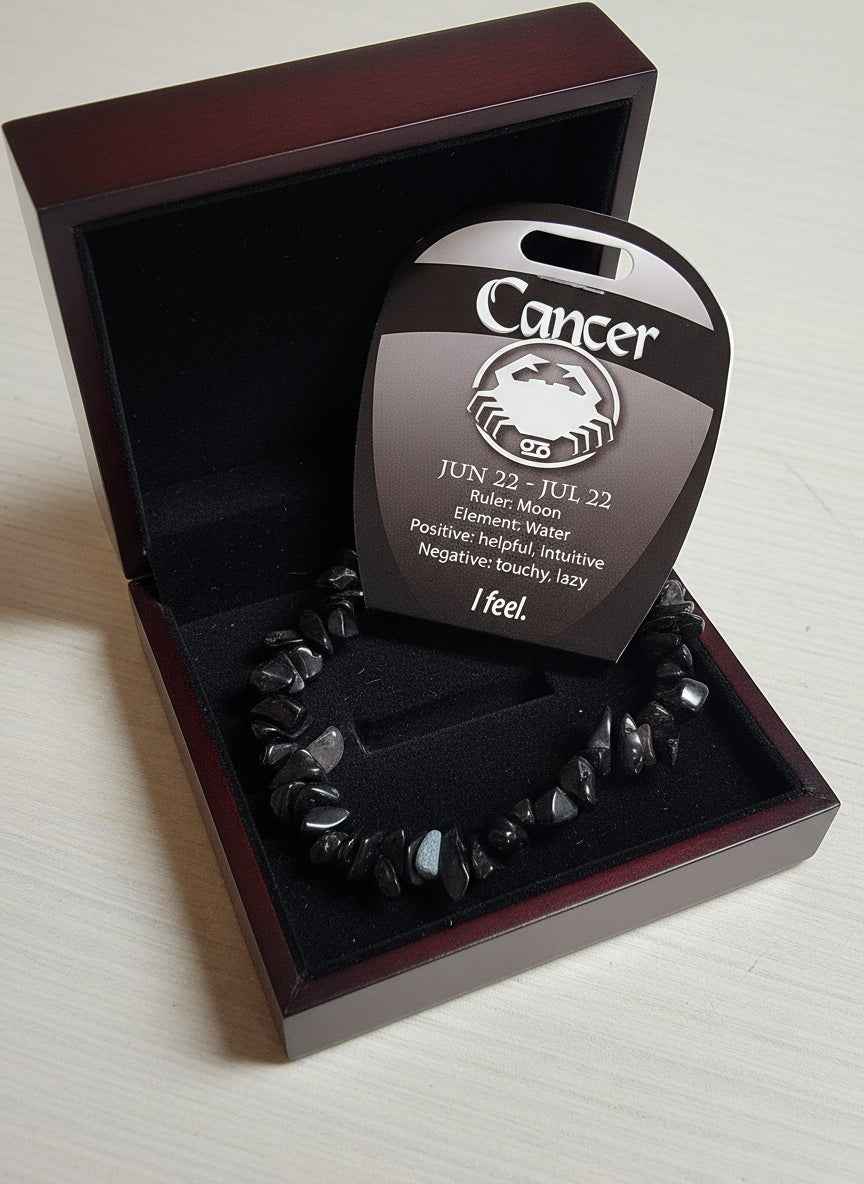 Cancer Energy Stone Bracelet - Harness Emotional Strength and Healing Power