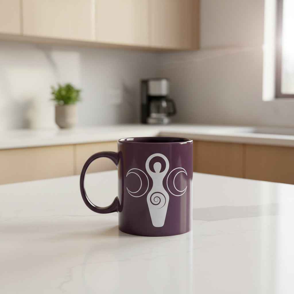 Triple Moon Goddess Mug