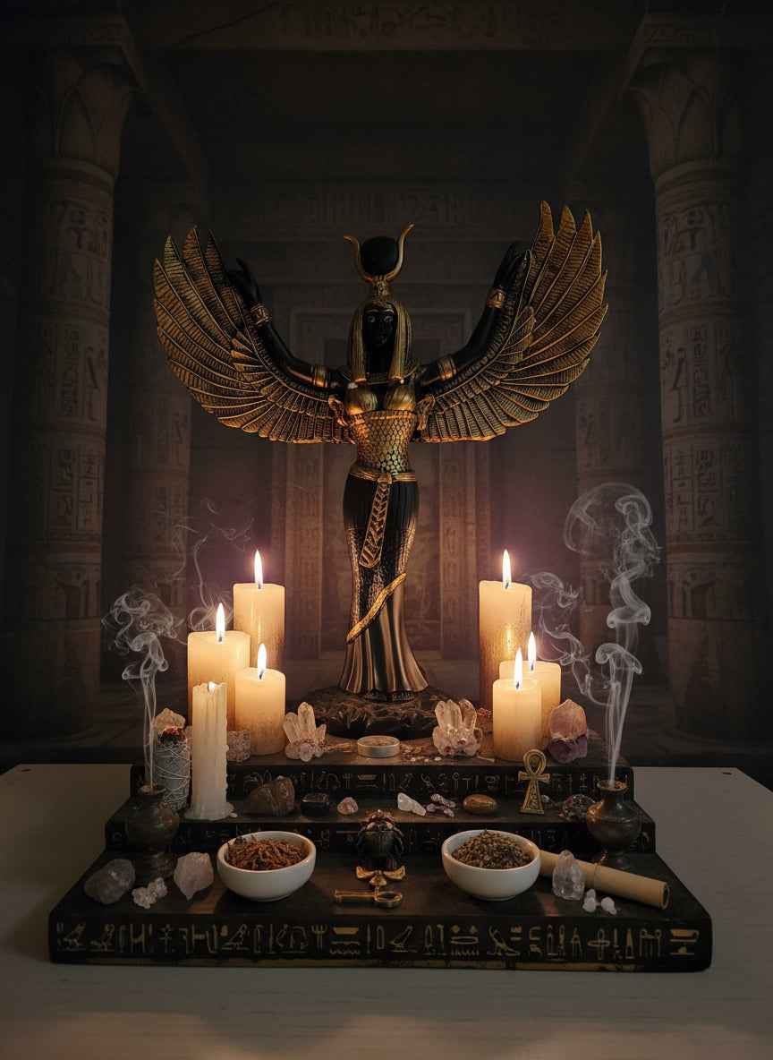 Egyptian Isis Statue - Stunning Home Decor Inspired by Ancient Egyptian Art