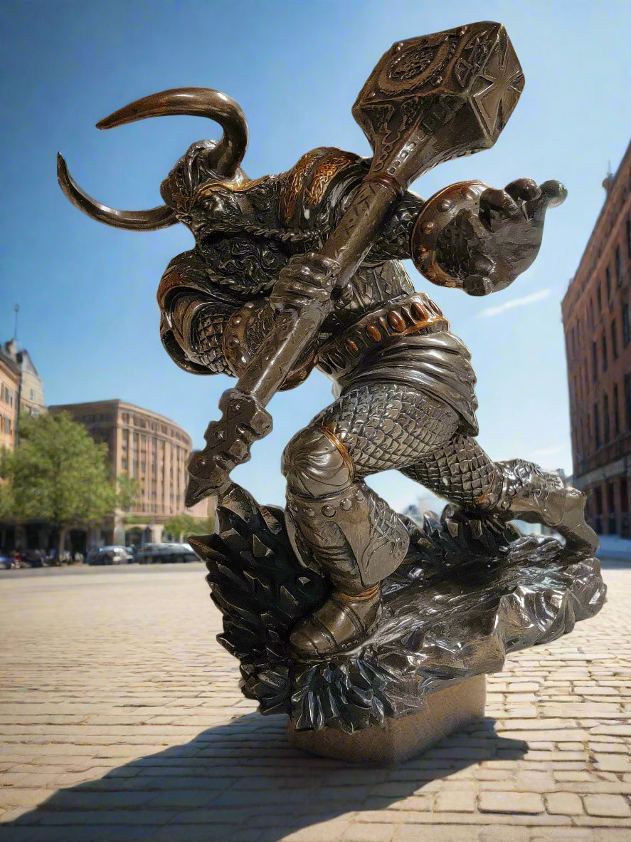 Thor Bronze Statue