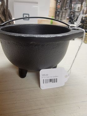 6 inch Cast iron Cauldron