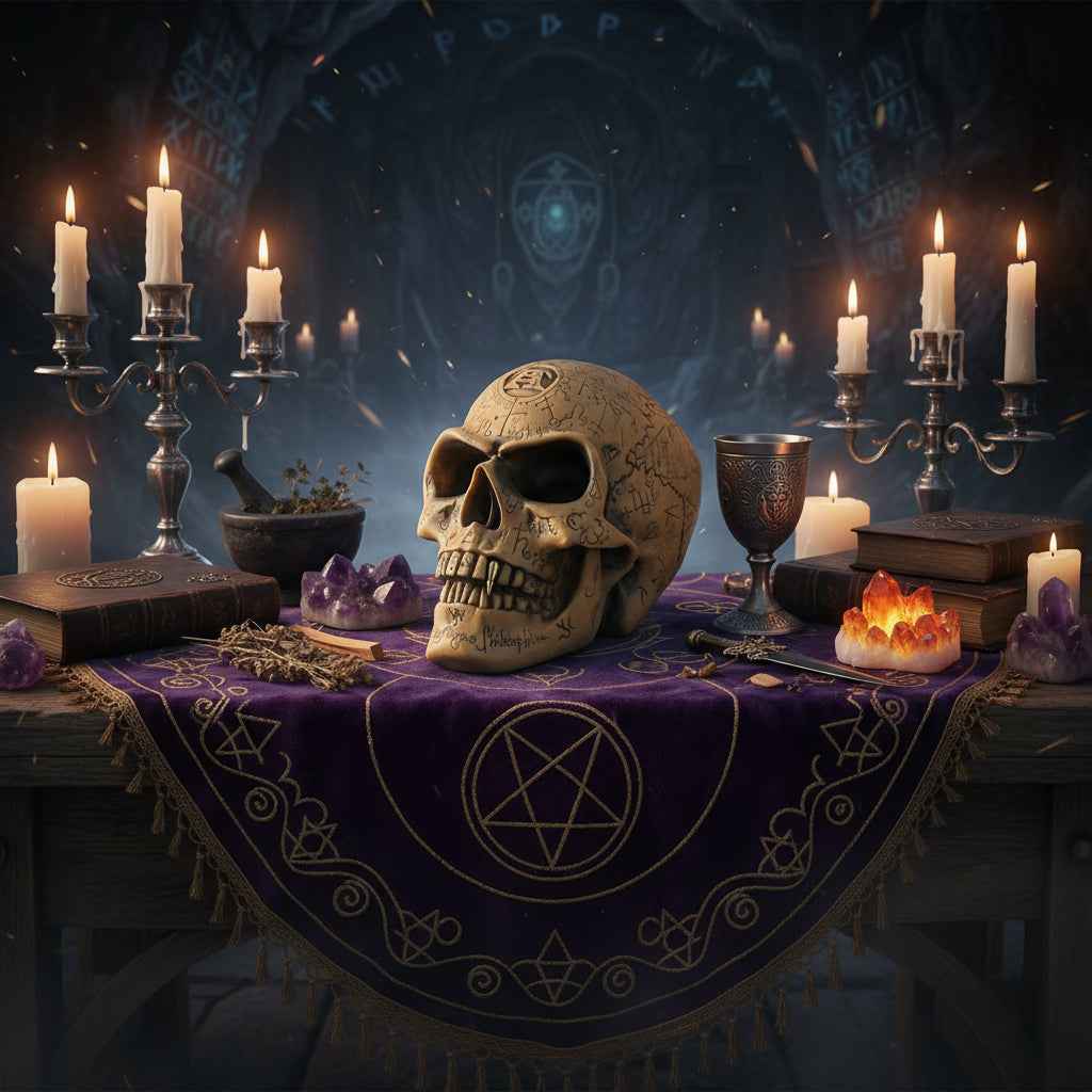 Omega Skull - Unique and Intricate Design for Bold Style