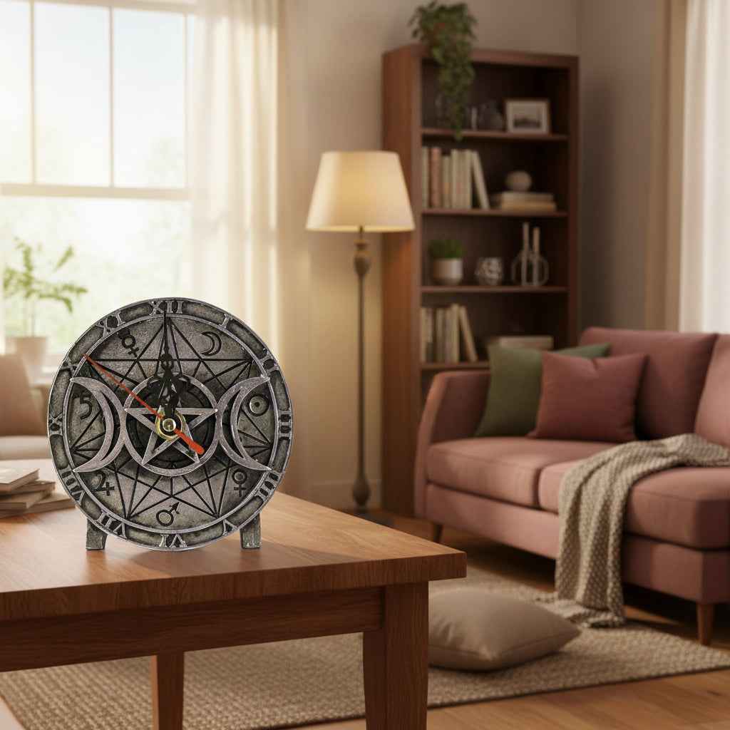 Wiccan Desk Clock